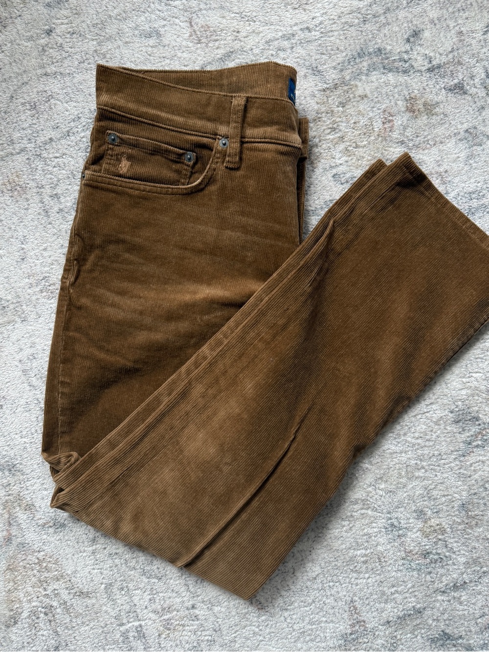 Ralph Lauren Slim Straight Corduroy Pant 33/30